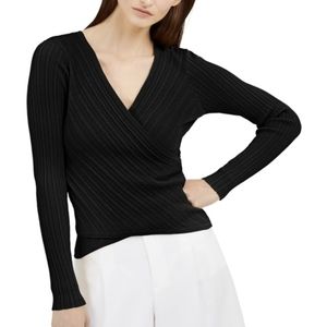 INC International Concepts Surplice Textured Blouse Sz: XL NWT $69